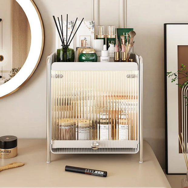 Luxury Makeup Organizer Cosmetic Storage Box